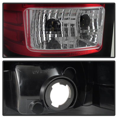 Version 2 Red Clear LED Tail Lights <br>07-13 GMC Sierra 1500 07-14 Sierra 2500 HD Sierra 3500 HD