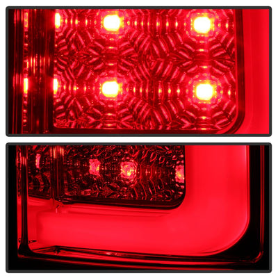 Version 2 Red Clear LED Tail Lights <br>07-13 GMC Sierra 1500 07-14 Sierra 2500 HD Sierra 3500 HD