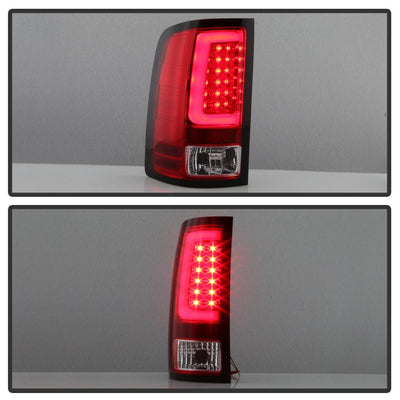 Version 2 Red Clear LED Tail Lights <br>07-13 GMC Sierra 1500 07-14 Sierra 2500 HD Sierra 3500 HD