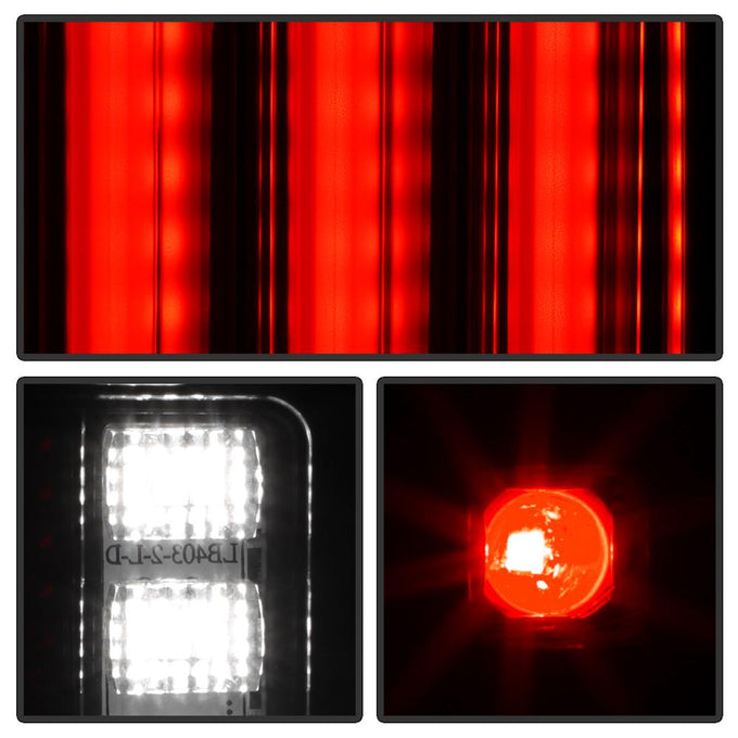 Version 2 Black Smoke LED Tail Lights <br>07-17 Jeep Wrangler 18 Jeep Wrangler JK