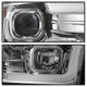 Version 2 Chrome Light Bar DRL Projector Headlights <br>09-18 Ram 1500 2500 3500