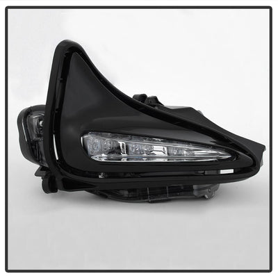 Clear OEM LED Fog Lights w/Switch <br>17-19 Toyota Corolla