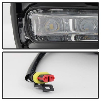 Clear OEM LED Fog Lights w/Switch <br>17-19 Toyota Corolla