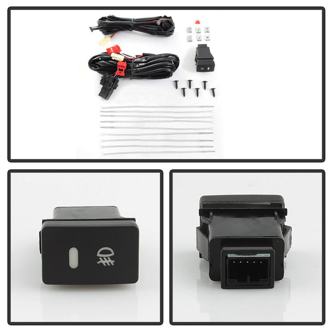 Clear OEM Fog Lights W/Switch and Cover <br>17-19 Honda CR-V