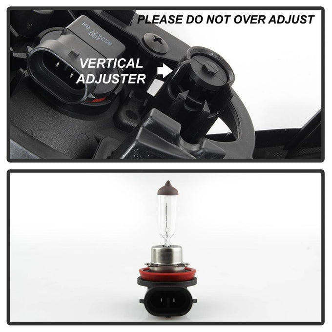 Clear OEM Fog Lights W/Switch and Cover <br>17-19 Honda CR-V