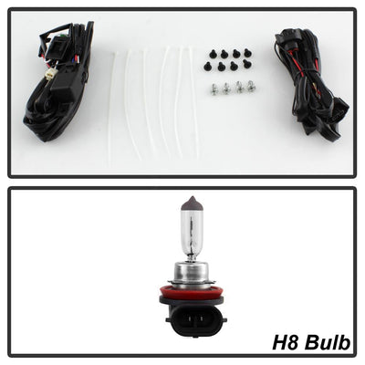 Clear OEM Fog Lights W/Switch <br>17-20 Nissan Rogue