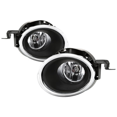 Clear OEM Fog Lights W/Switch <br>17-18 Nissan Rogue Sport