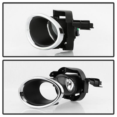Clear OEM Fog Lights W/Switch <br>17-18 Nissan Rogue Sport