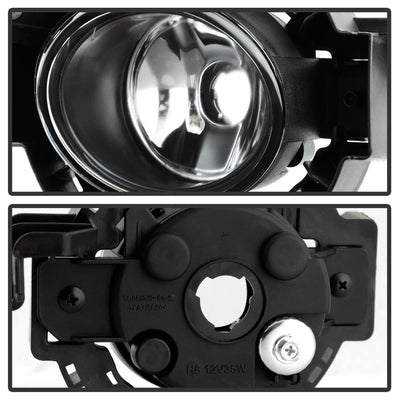 Clear OEM Fog Lights W/Switch <br>17-18 Nissan Rogue Sport