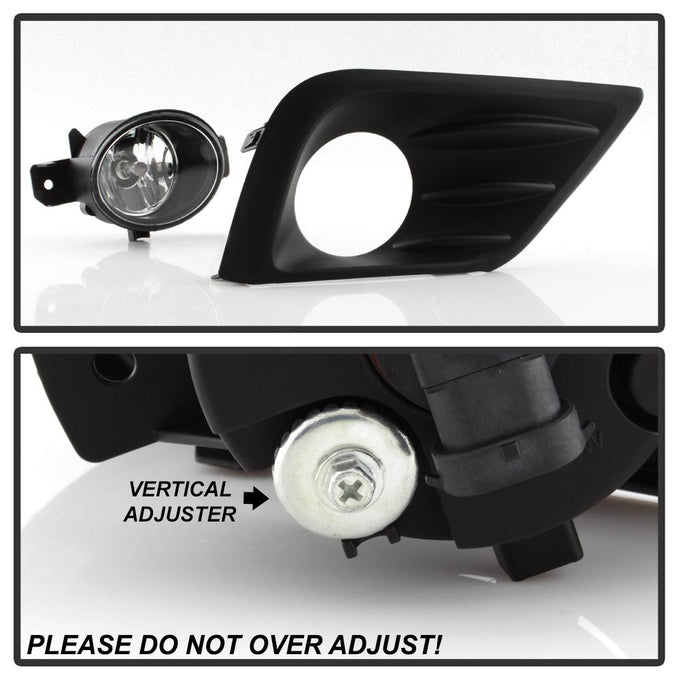 Clear OEM Fog Lights W/Switch <br>16-18 Nissan Altima
