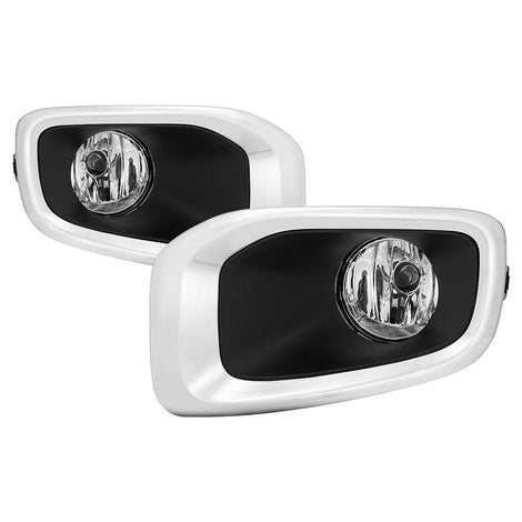 Clear OEM Fog Lights W/Switch and Cover <br>15-17 Jeep Renegade