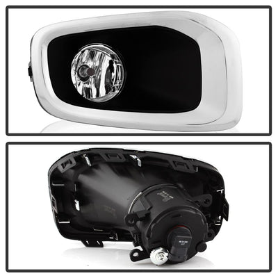 Clear OEM Fog Lights W/Switch and Cover <br>15-17 Jeep Renegade