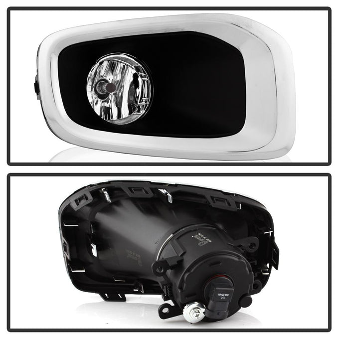 Clear OEM Fog Lights W/Switch and Cover <br>15-17 Jeep Renegade
