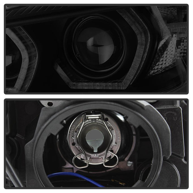 LED DRL Black Smoke Projector Headlights <br>12-14 BMW 328i xDrive 320i 328i 335i 335i xDrive