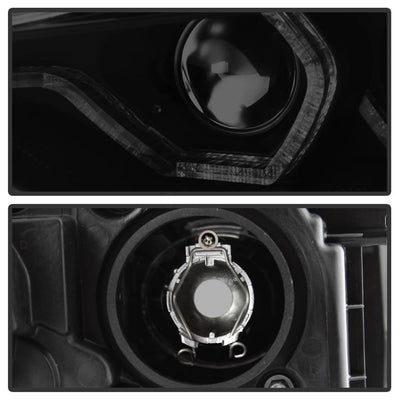 LED DRL Black Smoke Projector Headlights <br>12-14 BMW 328i xDrive 320i 328i 335i 335i xDrive