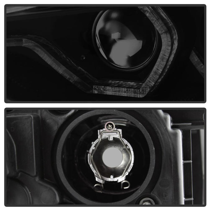 LED DRL Black Smoke Projector Headlights <br>12-14 BMW 328i xDrive 320i 328i 335i 335i xDrive