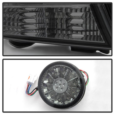 Smoke LED Tail Lights <br>01-03 Lexus IS300