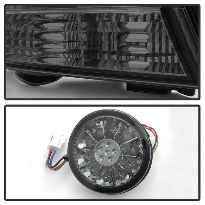 Smoke LED Tail Lights <br>01-03 Lexus IS300