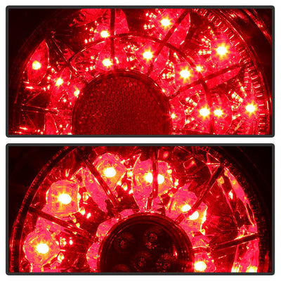 Smoke LED Tail Lights <br>01-03 Lexus IS300