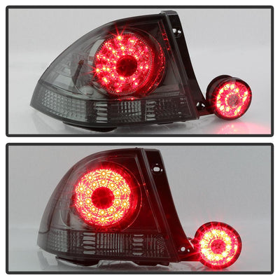 Smoke LED Tail Lights <br>01-03 Lexus IS300