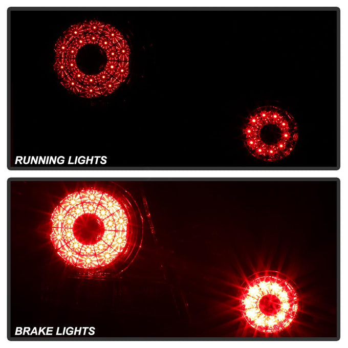Smoke LED Tail Lights <br>01-03 Lexus IS300
