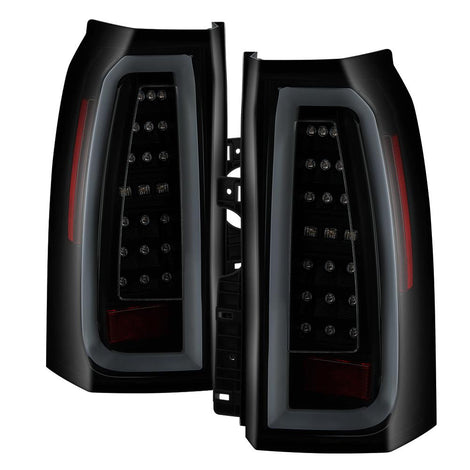 Black Smoke LED Tail Lights <br>15-19 Chevrolet Suburban Tahoe 16-19 Suburban 3500 HD