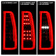 Red Clear LED Tail Lights <br>15-19 Chevrolet Suburban Tahoe 16-19 Suburban 3500 HD