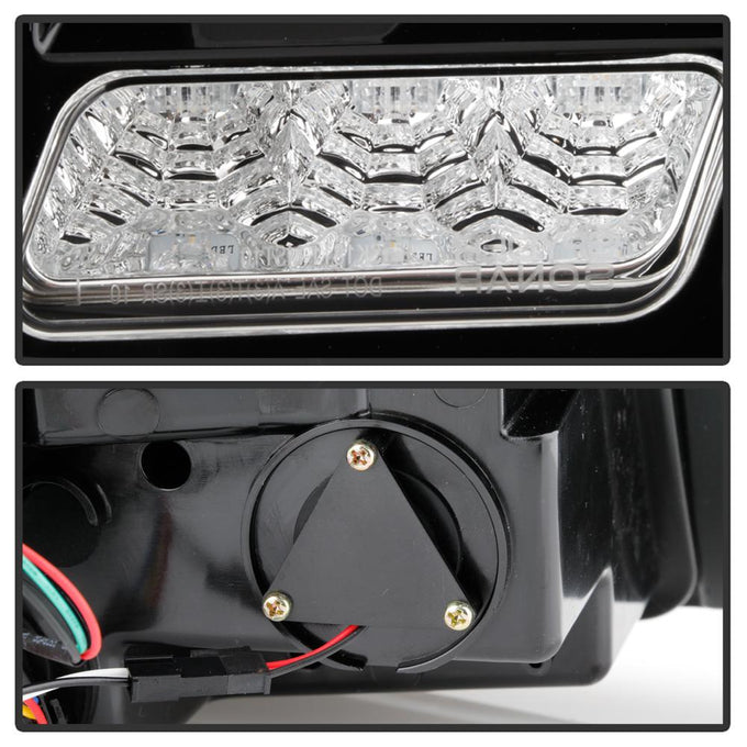Black LED Tail Lights <br>10-12 Ford Mustang
