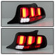Black LED Tail Lights <br>10-12 Ford Mustang