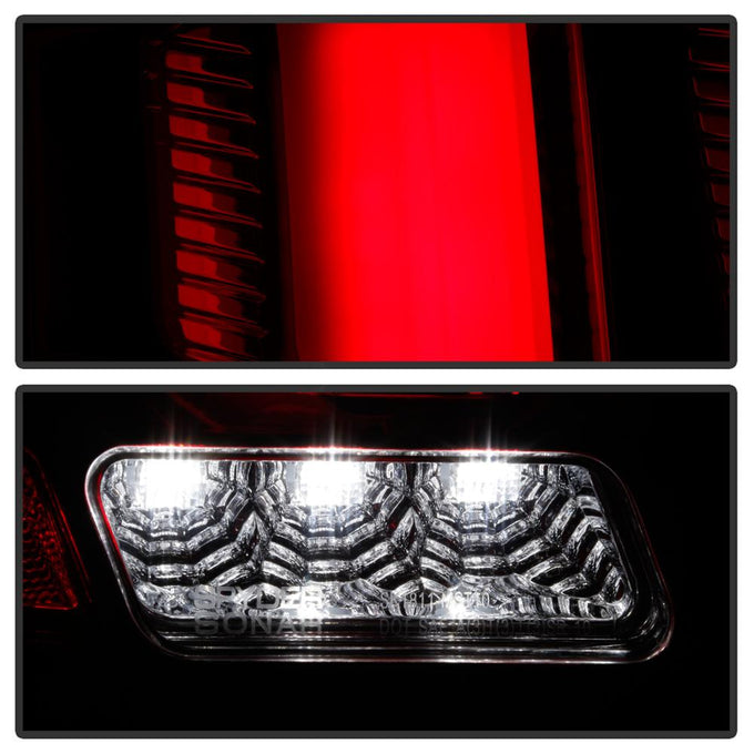 Black LED Tail Lights <br>10-12 Ford Mustang