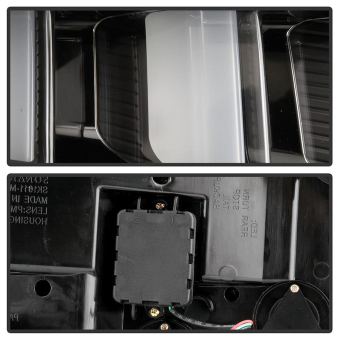 Black LED Tail Lights <br>10-12 Ford Mustang