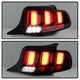 Black LED Tail Lights <br>10-12 Ford Mustang