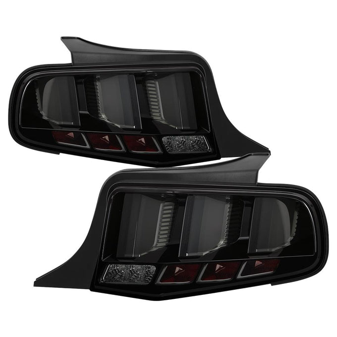 Smoke LED Tail Lights <br>10-12 Ford Mustang