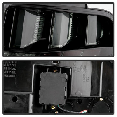 Smoke LED Tail Lights <br>10-12 Ford Mustang