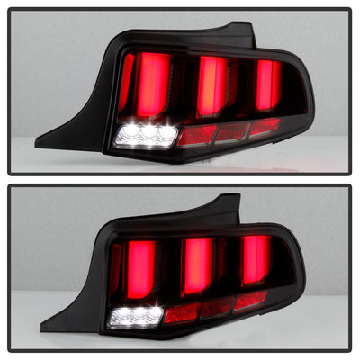 Smoke LED Tail Lights <br>10-12 Ford Mustang