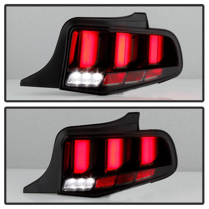 Smoke LED Tail Lights <br>10-12 Ford Mustang