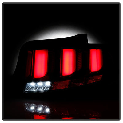 Smoke LED Tail Lights <br>10-12 Ford Mustang