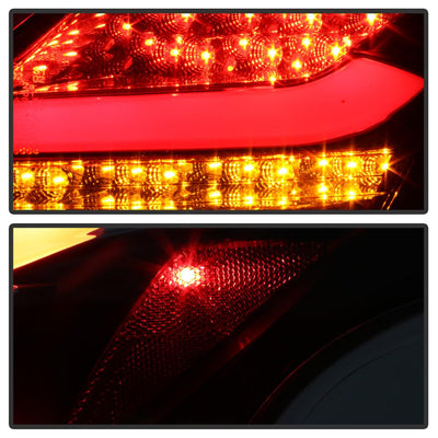 Black LED Tail Lights <br>12-14 Ford Focus