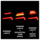 Black LED Tail Lights <br>12-14 Ford Focus