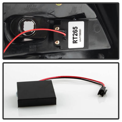 Black Smoke LED Tail Lights <br>12-14 Ford Focus