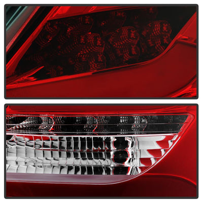 Red Clear LED Tail Lights <br>12-14 Ford Focus