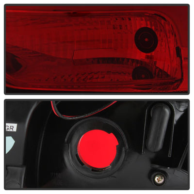Red Clear LED Tail Lights <br>12-14 Ford Focus