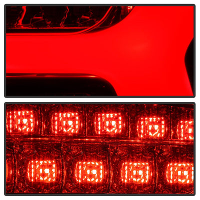 Black LED Tail Lights <br>09-12 Audi A6 A6 Quattro