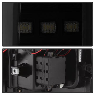 Black Smoke LED Tail Lights <br>15-22 Chevrolet Colorado 15-19 GMC Canyon