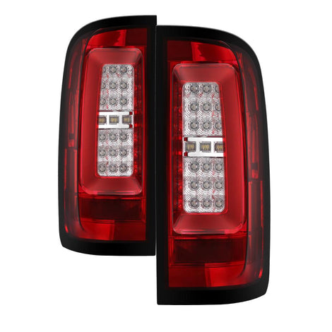 Red Clear LED Tail Lights <br>15-22 Chevrolet Colorado 15-19 GMC Canyon