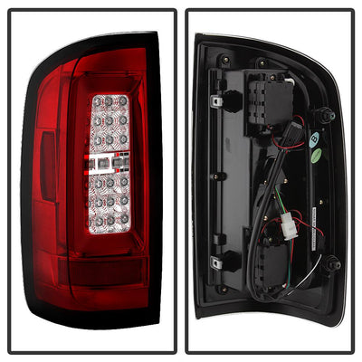 Red Clear LED Tail Lights <br>15-22 Chevrolet Colorado 15-19 GMC Canyon