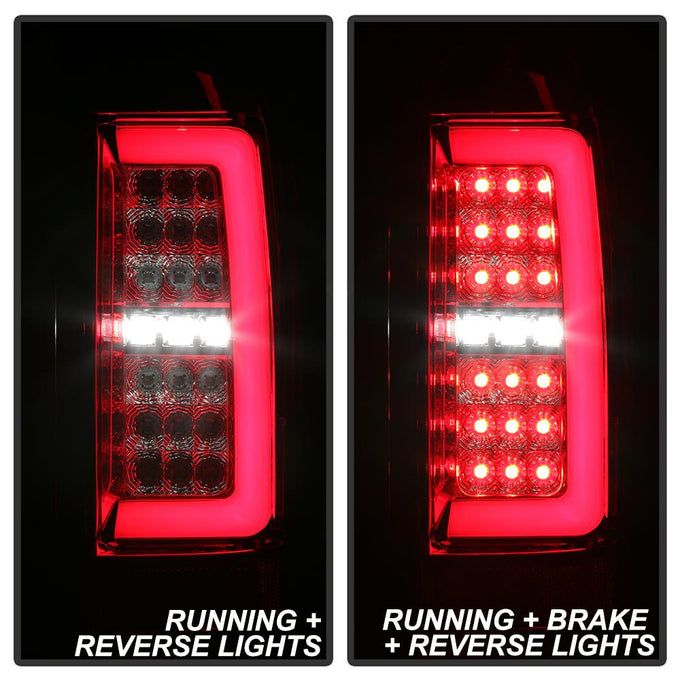 Red Clear LED Tail Lights <br>15-22 Chevrolet Colorado 15-19 GMC Canyon