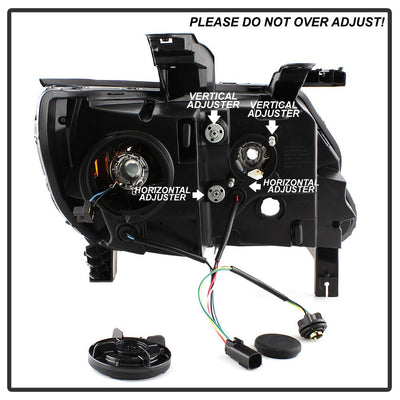 Light Bar LED Chrome Projector Headlights <br>15-19 Chevrolet Colorado
