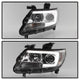 Light Bar LED Chrome Projector Headlights <br>15-19 Chevrolet Colorado