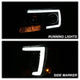Light Bar LED Black Projector Headlights <br>15-19 Chevrolet Colorado